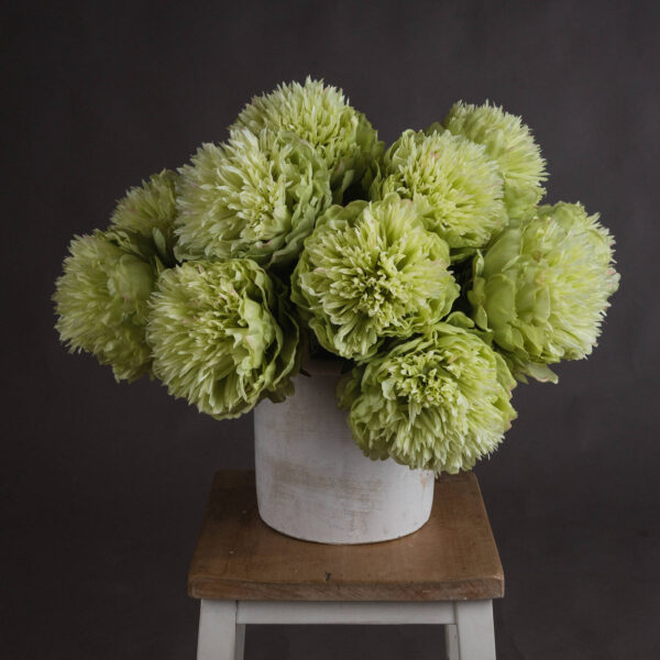 green peony