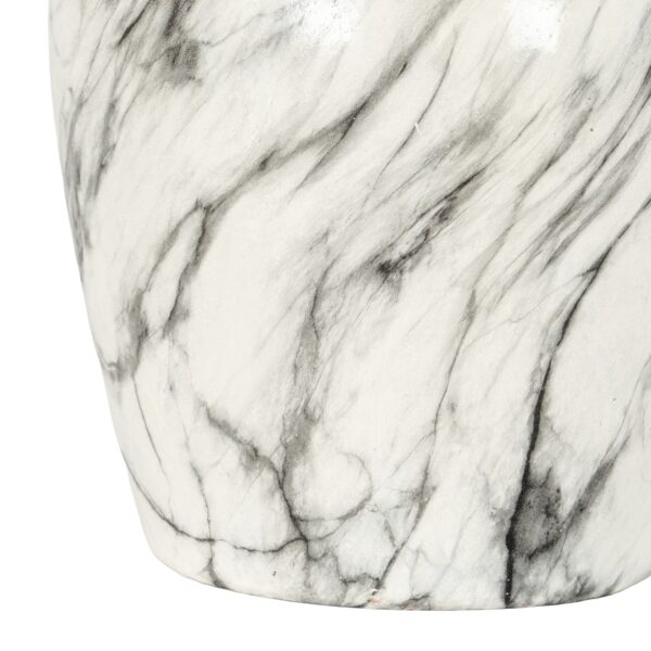 marble ellipse large vase