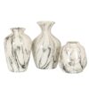 marble ellipse large vase
