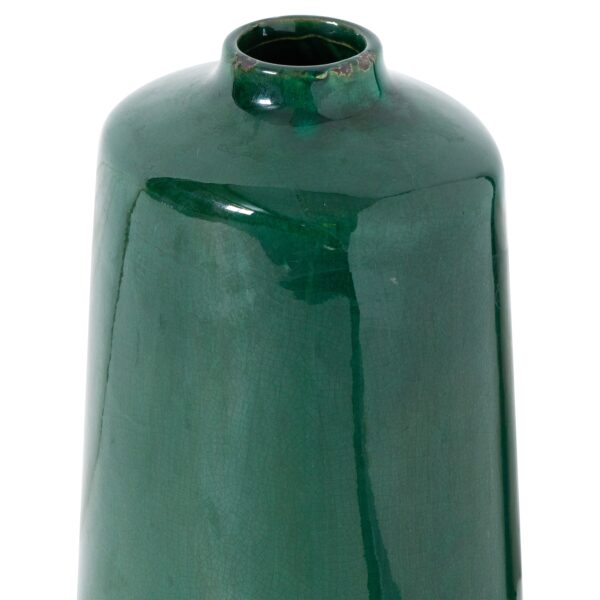 garda emerald glazed liv vase