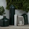 garda emerald glazed liv vase