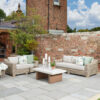 capri collection outdoor two seater sofa