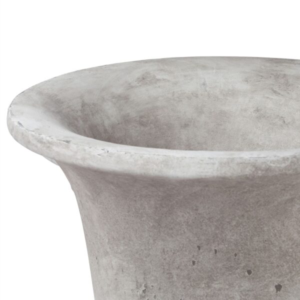 tall stone effect urn planter