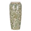 large green clover tall olpe vase