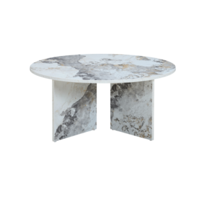aura round coffee table