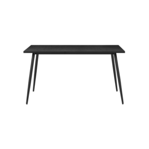 horizon small dining table black 1