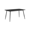 horizon small dining table black 2