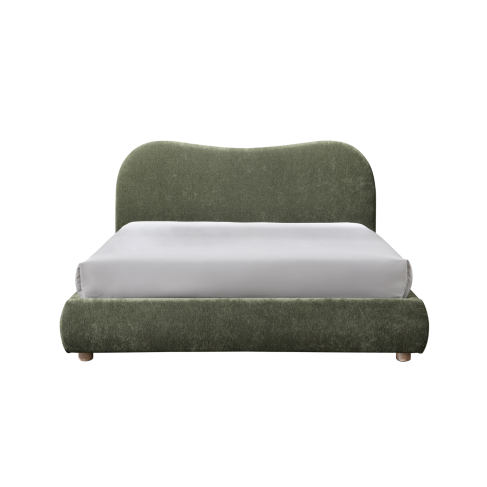 wave bed frame olive 1